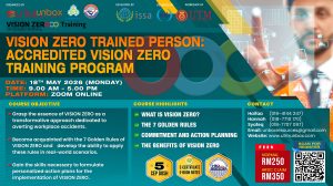 Read more about the article VISION ZERO CERTIFIED PERSON: INTERNATIONAL CERTIFICATION BY IOSH UK & ISSA