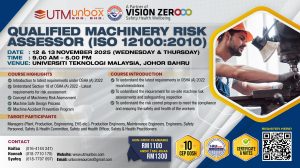 Read more about the article QUALIFIED MACHINERY RISK ASSESSOR (ISO 12100:2010)