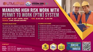 Read more about the article MANAGING HIGH RISK WORK WITH PERMIT TO WORK (PTW) SYSTEM