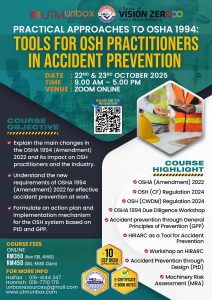 Read more about the article PRACTICAL APPROACHES TO OSHA 1994: TOOLS FOR OSH PRACTITIONERS IN ACCIDENT PREVENTION