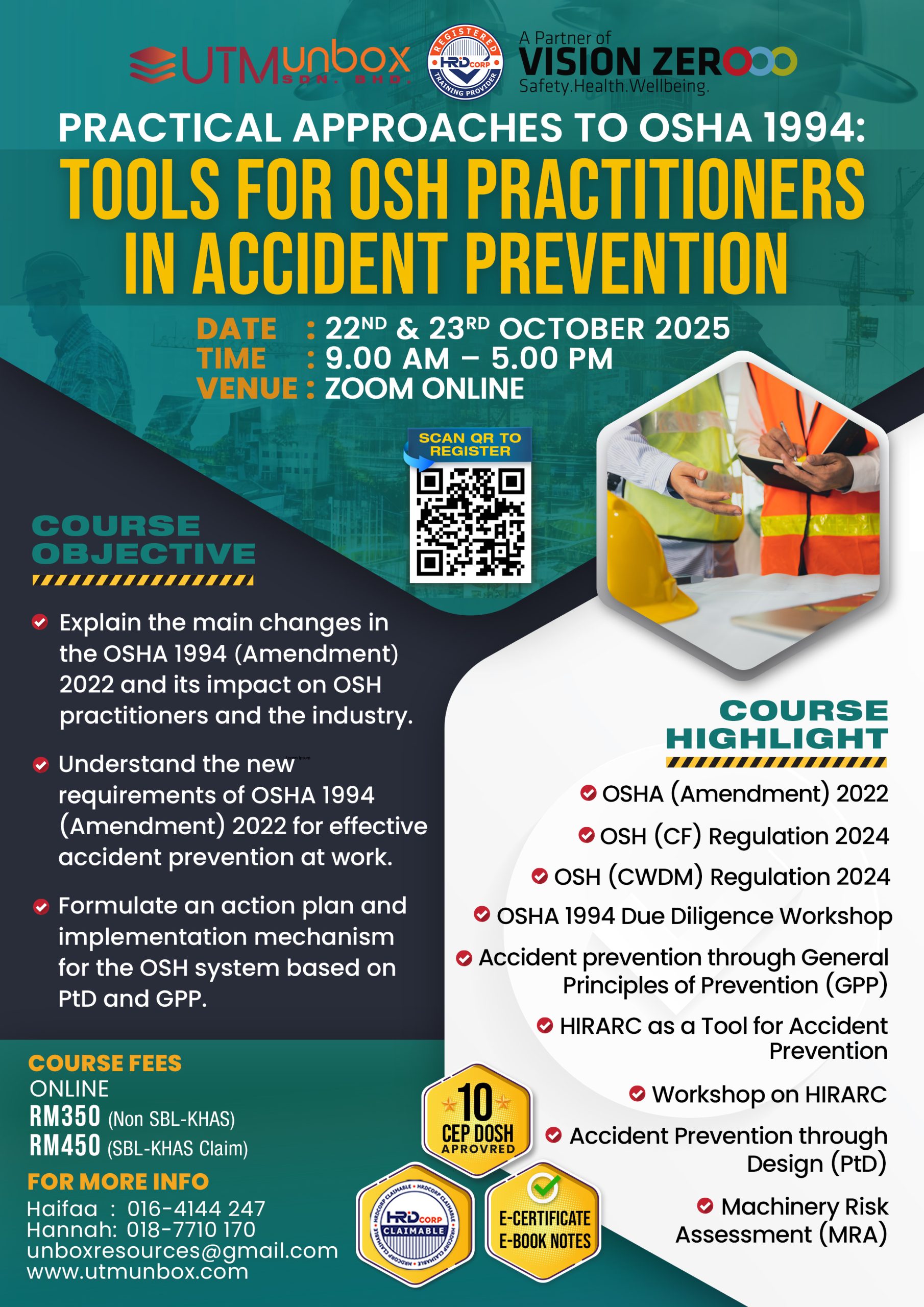 You are currently viewing PRACTICAL APPROACHES TO OSHA 1994: TOOLS FOR OSH PRACTITIONERS IN ACCIDENT PREVENTION