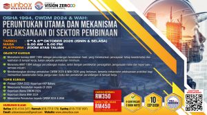 Read more about the article OSHA 1994, CWDM 2024 & WAH:PERUNTUKAN UTAMA DAN MEKANISMA PELAKSANAAN DI SEKTOR PEMBINAAN